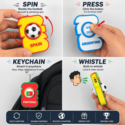2026 Football Nation Keychain™ - ZaHood