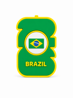2026 Football Nation Keychain™ - ZaHood