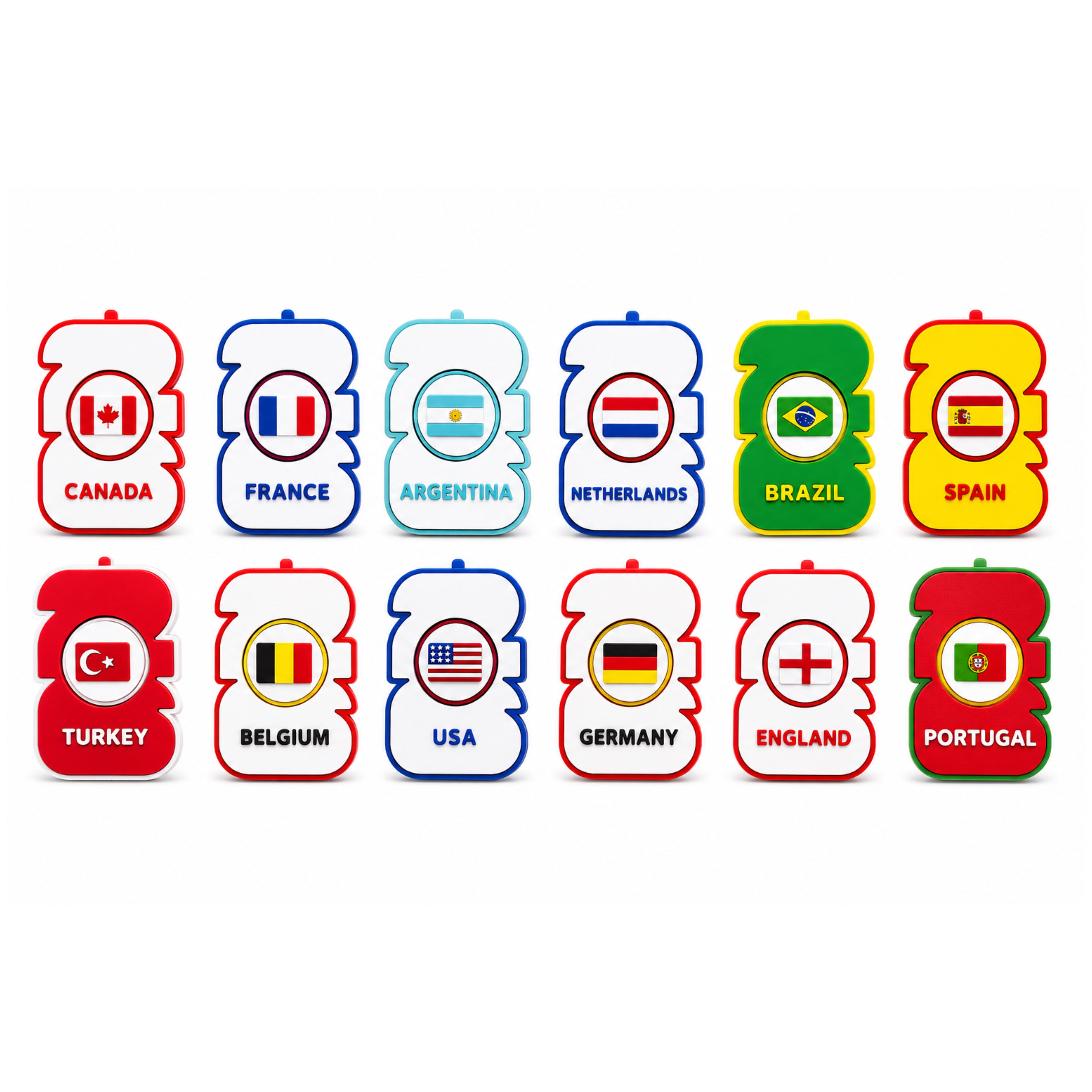 2026 Football Nation Keychain™