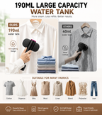ZaHood Portable Garment Steamer™